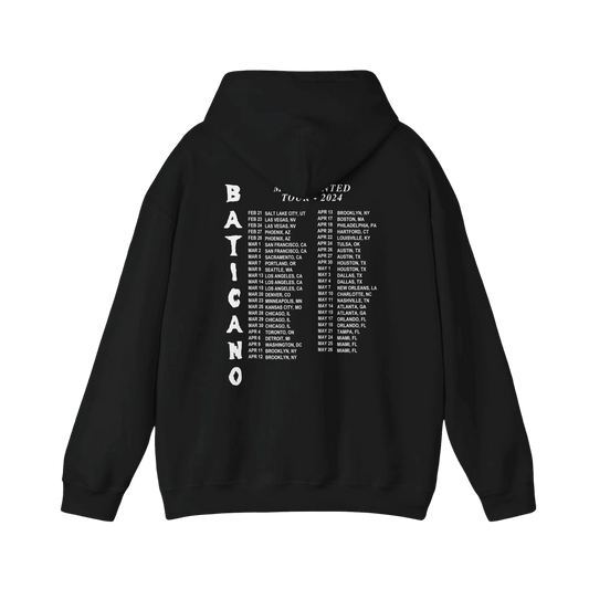 Most Wanted Tour - Baticano Tour Dates Hoodie Black