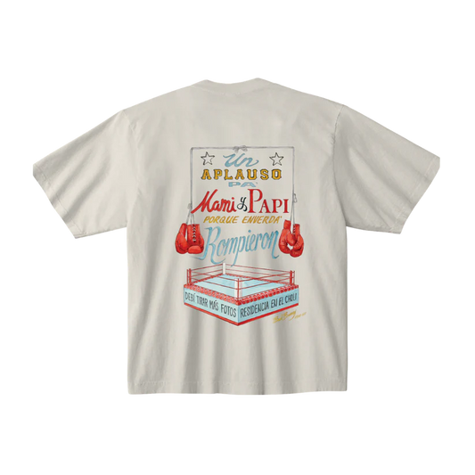 Bad Bunny Boxing Ring T-Shirt Grey