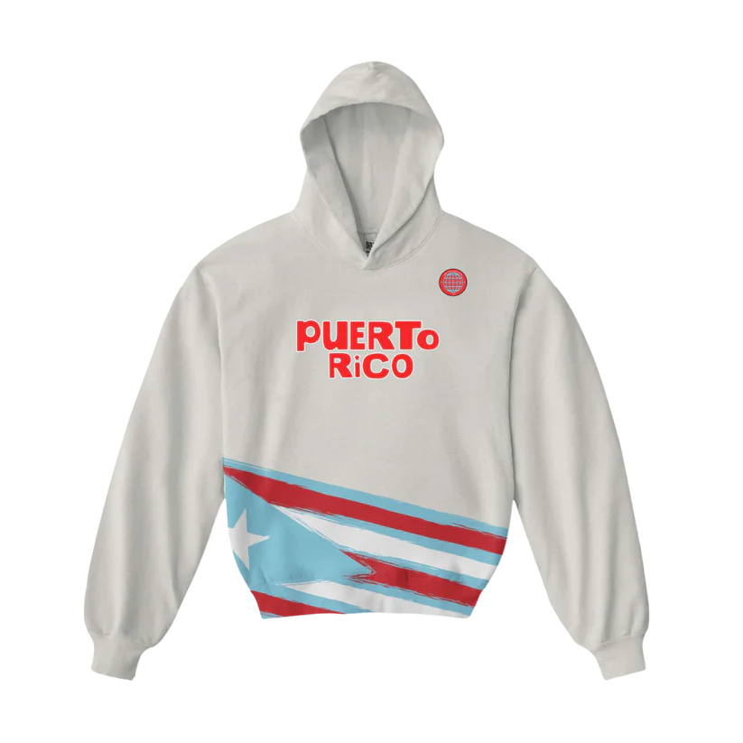 Jersey White Hoodie