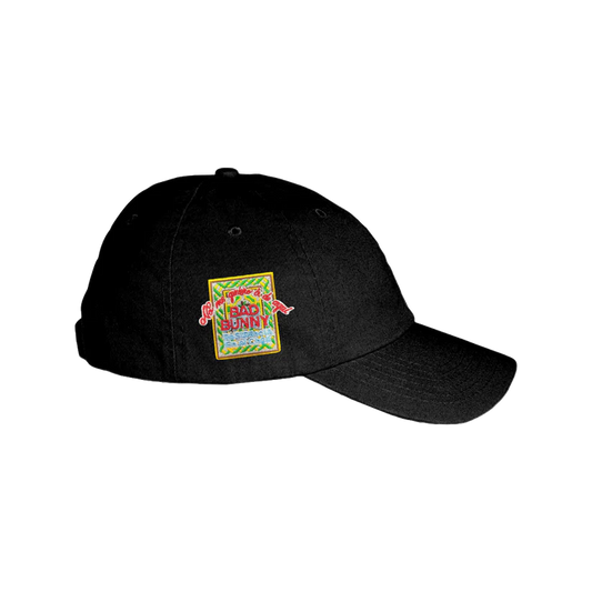 Puerto Rico Black Dad Hat