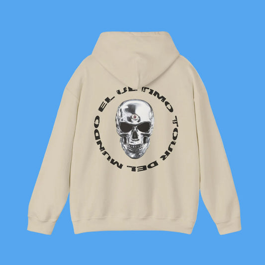 Bad Bunny El Ultimo Tour Del Mundo Skull Hoodies - Last World Tour Merch