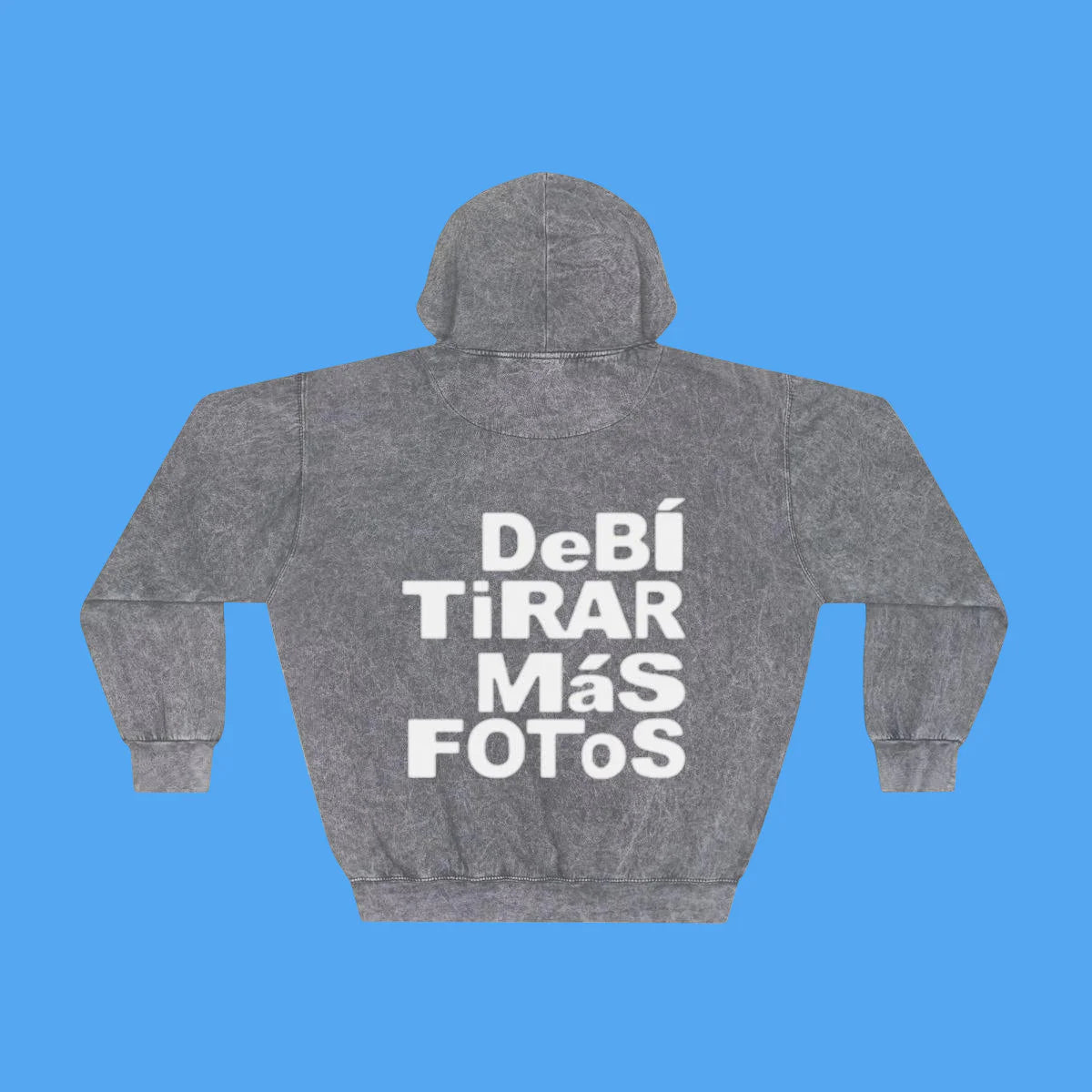 Dtmf Merch - Bad Bunny Unisex Mineral Wash Hoodie