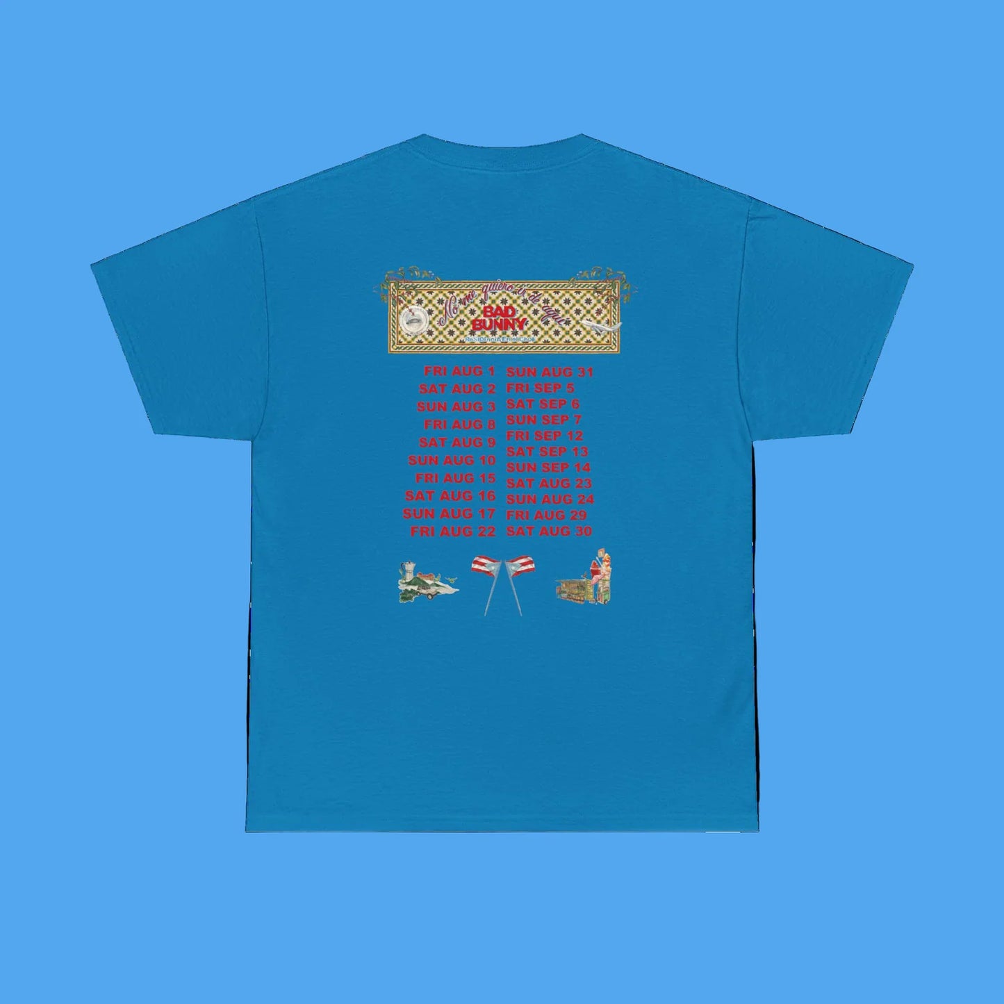 EXCLUSIVE - DTMF Blue Concho Tour Dates T-Shirt