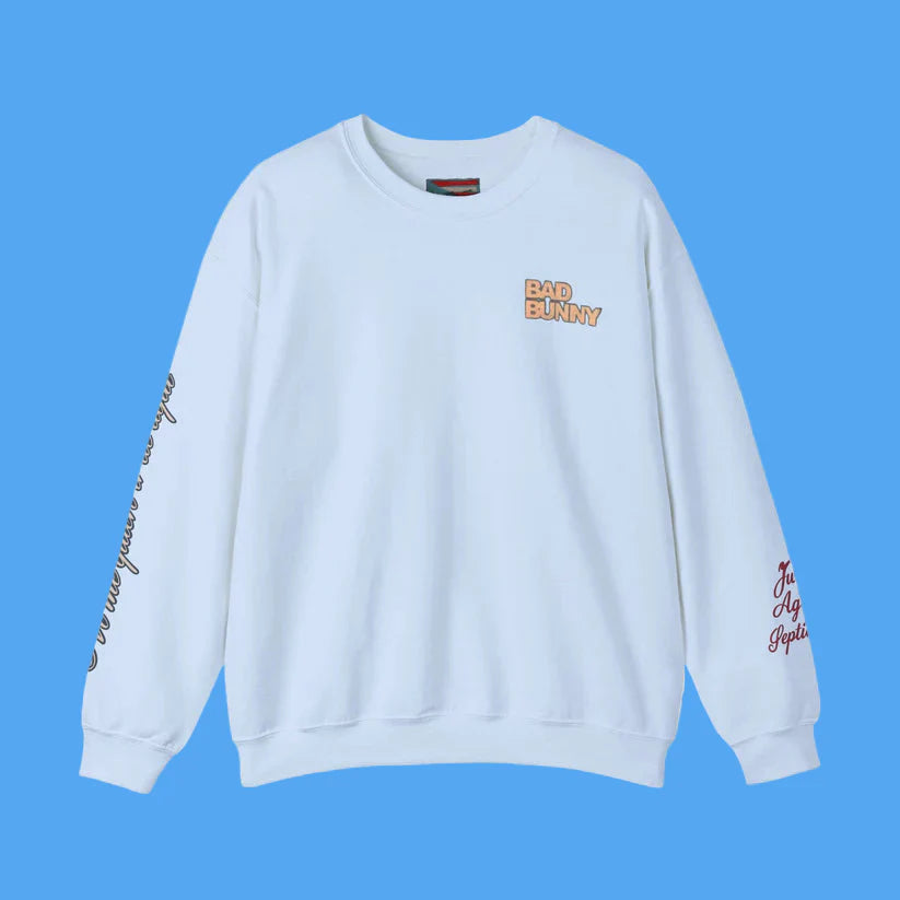 Bad Bunny Merch - Bad Bunny Residencia El Choli Exclusive Sweatshirt