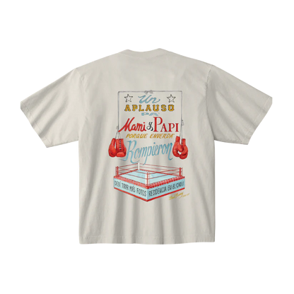 Bad Bunny Boxing Ring T-Shirt Grey