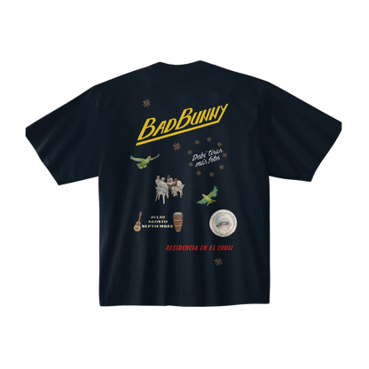 Bad Bunny La Residencia Black T-Shirt