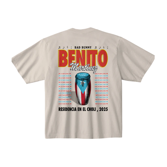 Bad Bunny Salsa Silver Grey T-Shirt