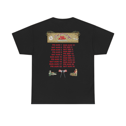 DTMF Merch – DTMF Black Concho Tour Dates T-Shirt