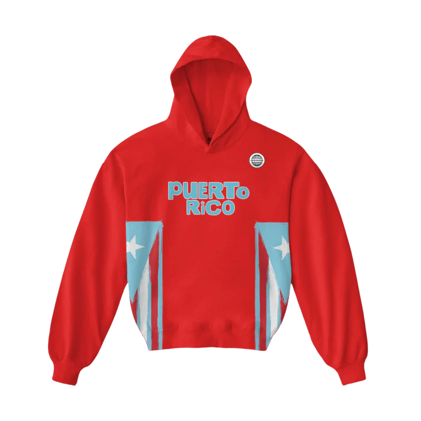 Jersey Red Hoodie