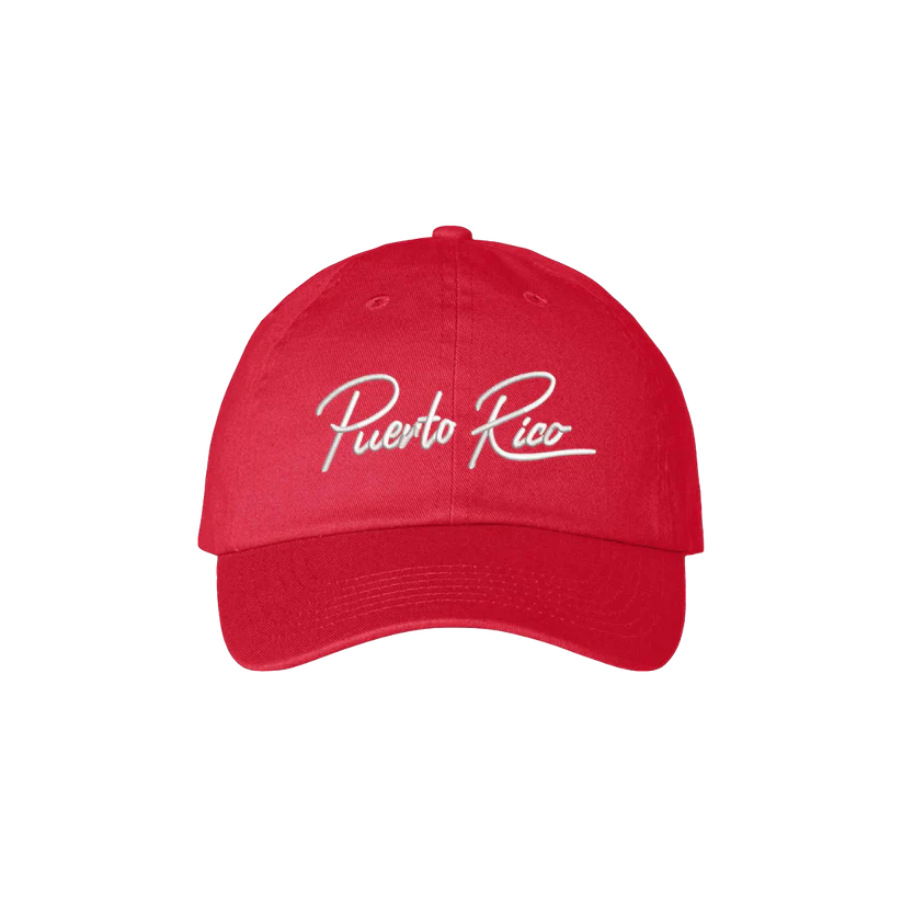 Puerto Rico Red Dad Hat
