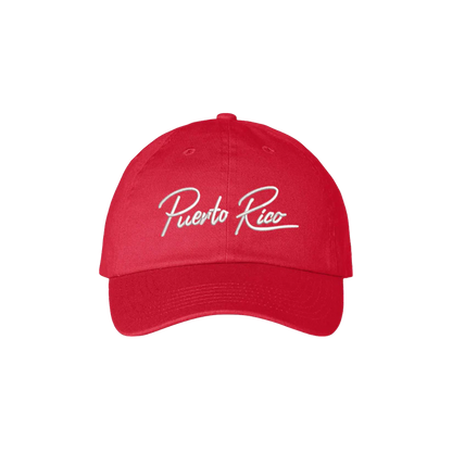 Puerto Rico Red Dad Hat