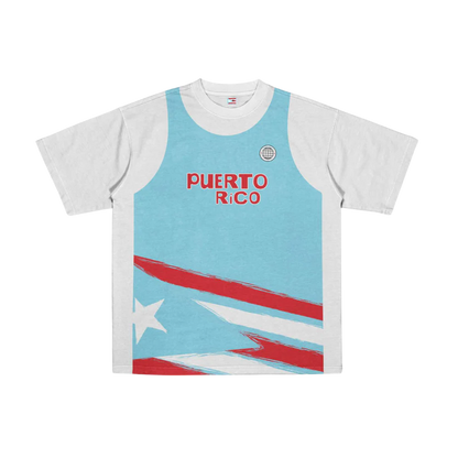 Tee Jersey Grey Blue T-Shirt