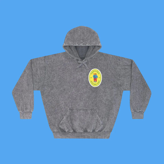 Dtmf Merch - Bad Bunny Unisex Mineral Wash Hoodie